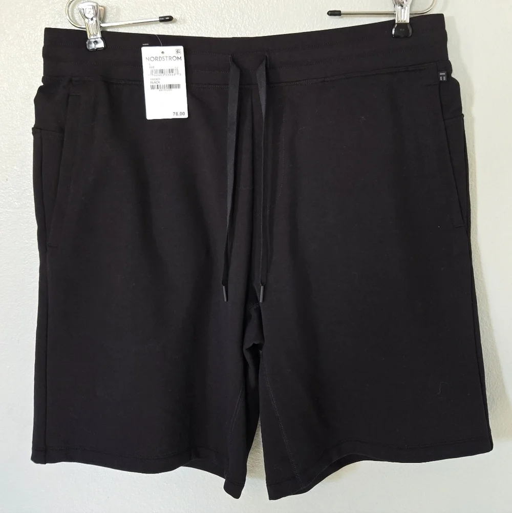 Tommy John | NWT Black Knit Shorts Size Large
